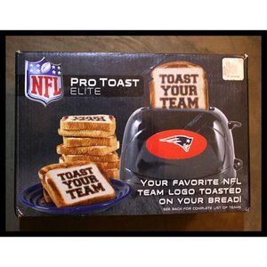 New England Patriots Officially Licensed Pro Toast Elite toaster - new in box